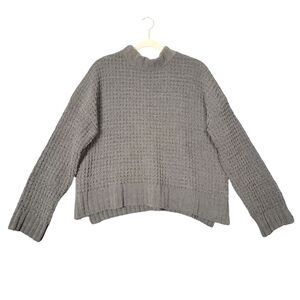 ALTAR'D STATE Green Robyn Chunky Knit Long Sleeve Chenille Sweater SIZE SMALL